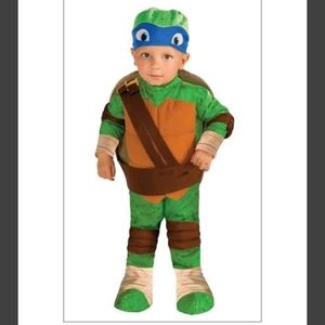 Teenage mutant Ninja turtles toddler/ages 1-2 costume with upgraded shell. GUC